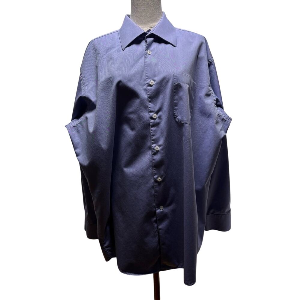 Klauss Boehler Long Sleeve Button Up Shirt Size 17.5 R